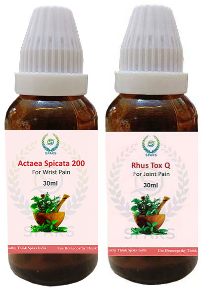 Actaea Spi.200 , Rhus Tox Q For Wrist Pain