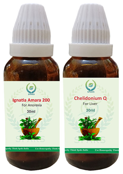 Ignatia Amara 200 , Chelidonium Q For Anorexia