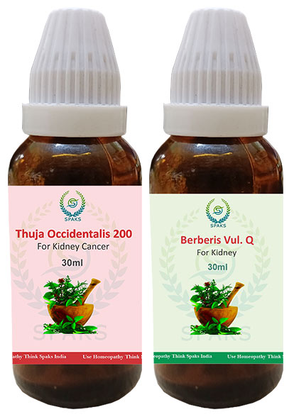 Thuja Occ.200,Beberis Vul. Q For Kidney cancer