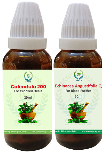 Calendula 200 ,Echinacea Aug Q For Cracked Heels