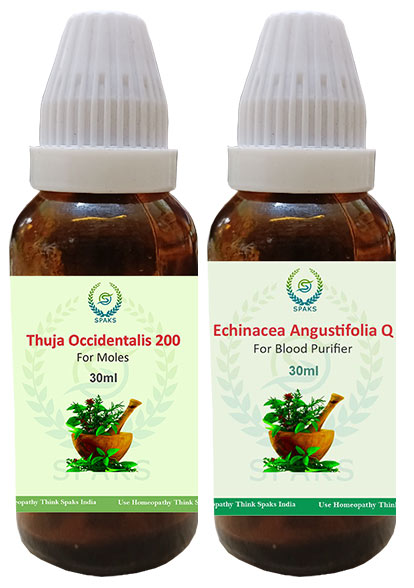 Thuja Occ. 200,Echinacea Ang. Q For Moles