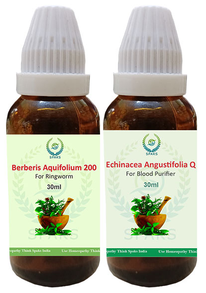 Berberis Aq. 200, Echinacea Ang.Q For Ringworm