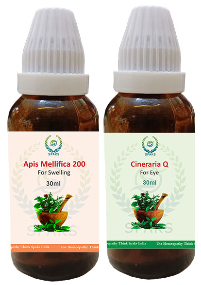 Apis Mellifica 200,Cineraria Q For Swelling