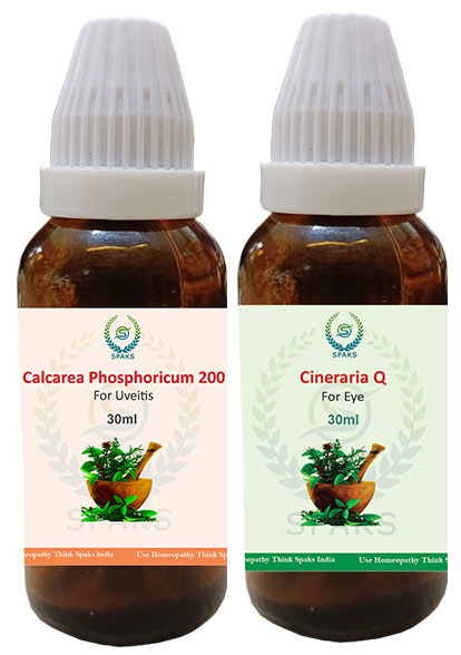 Calcarea Phos.200, Cineraria Q For Uveitis