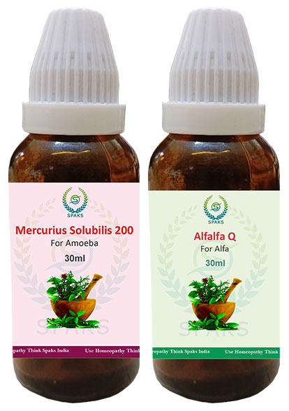 Mercurius Sol.200, Alfafa Q For Amoeba