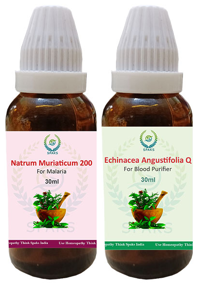 Natrum Mur. 200,  Echinacea Aug Q For Malaria