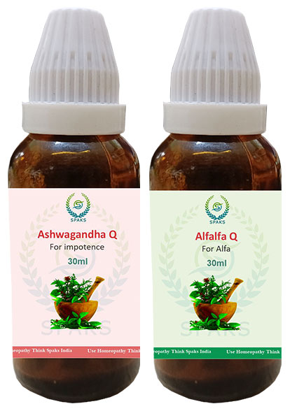 Ashwagandha Q, Alfafa Q For impotence