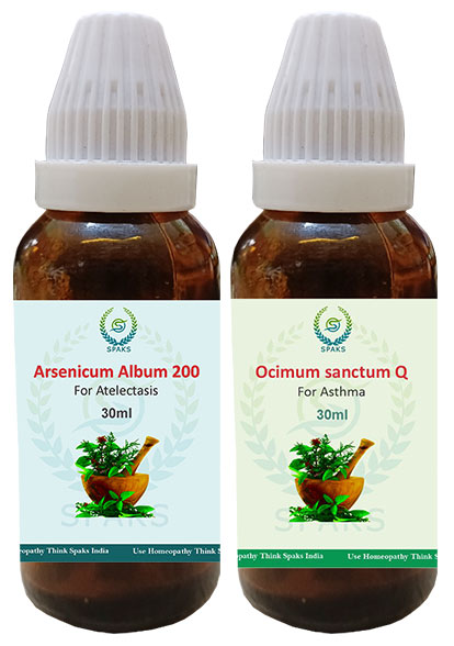 Ars. Alb. 200, Ocimum Sac. Q For Atelectasis