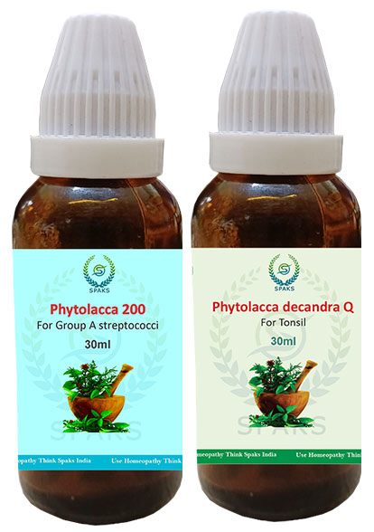 Phytolacca 200,  Phytola. Dec. Q For Group  A Streptococci
