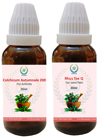 Colchicum Aut.200 ,  Rhus Tox Q For Arthritis