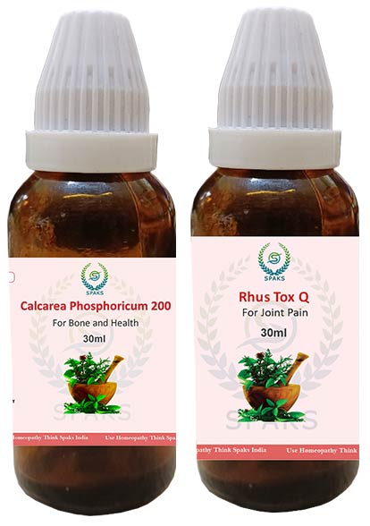Calcarea Phos. 200 , Rhus Tox Q For Bone and Health