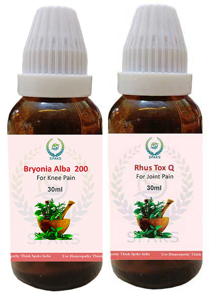 Bryonia Alba 200 , Rhus Tox Q For Knee Pain