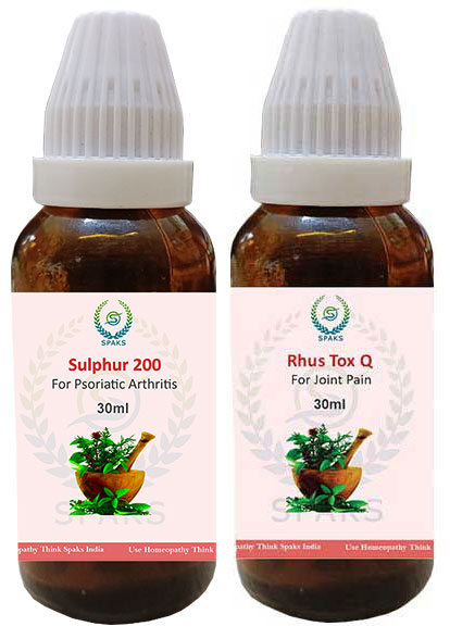 Sulphur 200 , Rhus Tox Q For Psoriatic Arthritis
