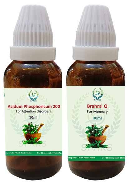 Acidum Phos.200 ,  Brahmi Q For Attention disorders