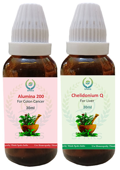 Alumina 200 , Chelidonium Q For Colon Cancer