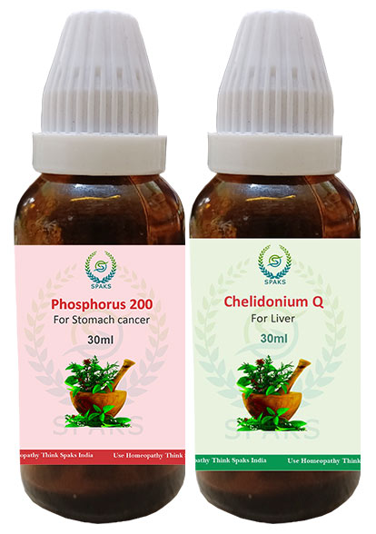 Phosphorus 200,Chelidonium Q For Stomach Cancer