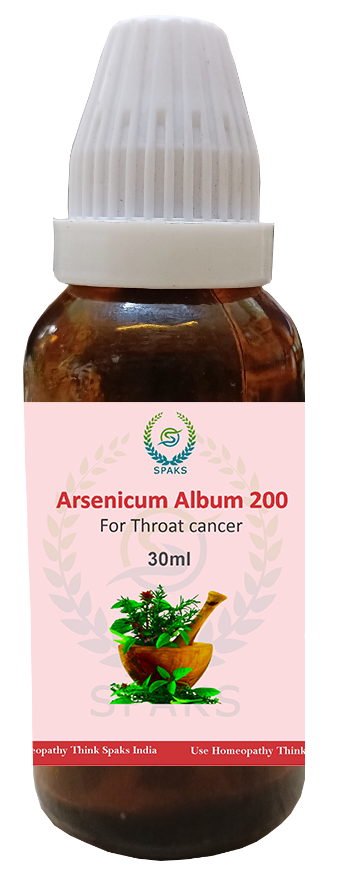 Arsenicum Alb.200 For Throat Cancer