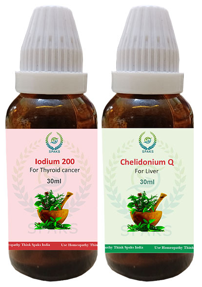 Iodium 200,Chelidonium Q For Thyroid cancer