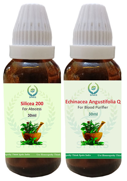 Silicea 200,Echinacea Aug Q For Abscess/Boils