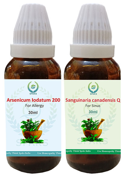 Arsenicum Iod.200, Sanguinaria Can. Q For Allergy