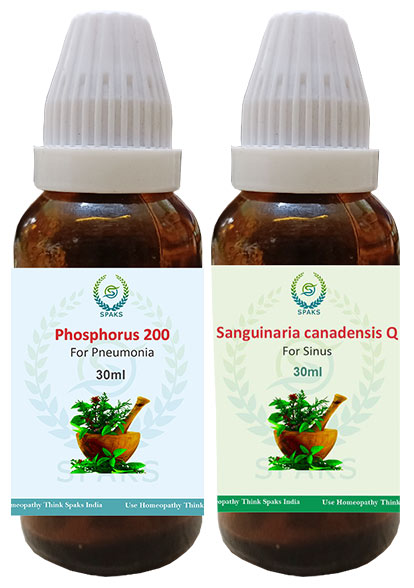 Phosphorus 200 , Sanguinaria Can. Q For Pneumonia