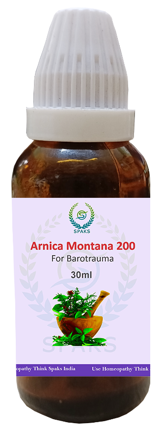Arnica Mon.200 For Barotrauma