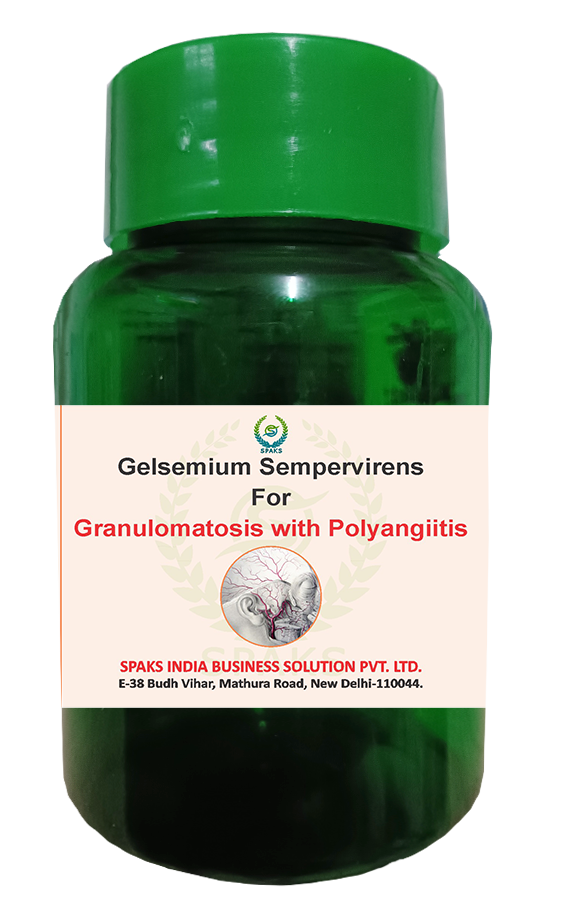 Gelsemium Sem.200,Phytolacca Dec.Q For Granulomatosis with  Polyangiitis