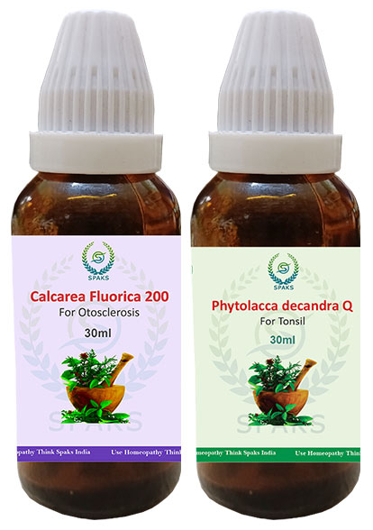 Calcarea Flu.200, Phytolacca Decandra Q For Otosclerosis