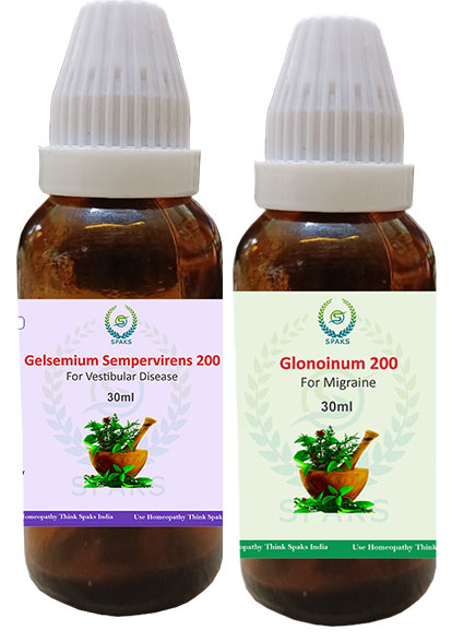 Glonoinum 200,Phytolacca Decandra Q For Vestibular Disease