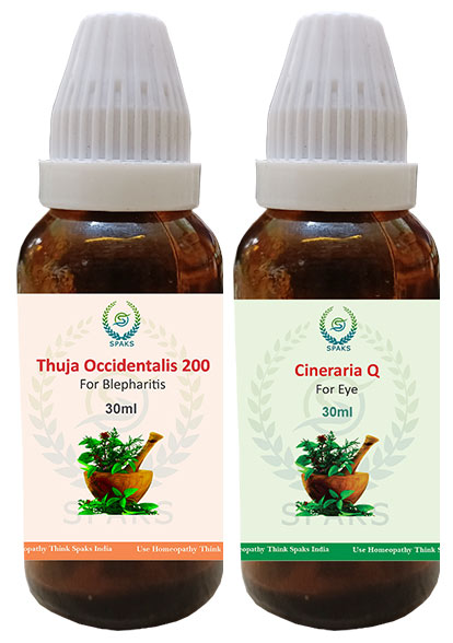 Thuja Occ.200, Cineraria Q For Blepharitis
