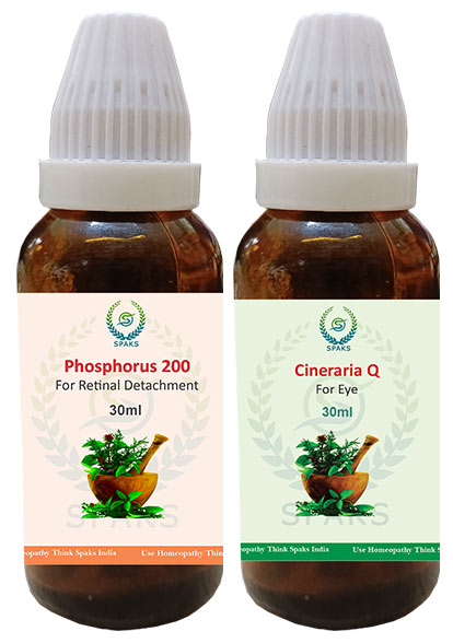 Phosphorus 200, Cineraria Q For Retinal Detachment