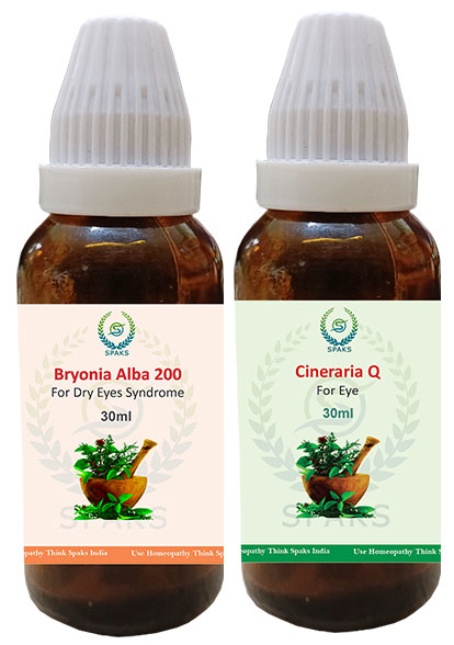 Bryonia Alba 200, Cineraria Q For Dry Eyes Syndrome