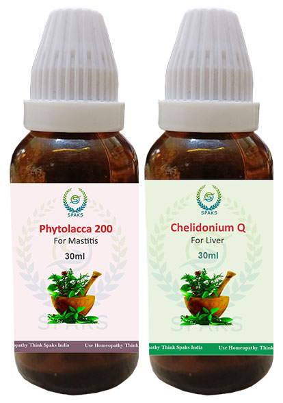 Phytolacca200, Chelidonium Q For Mastitis