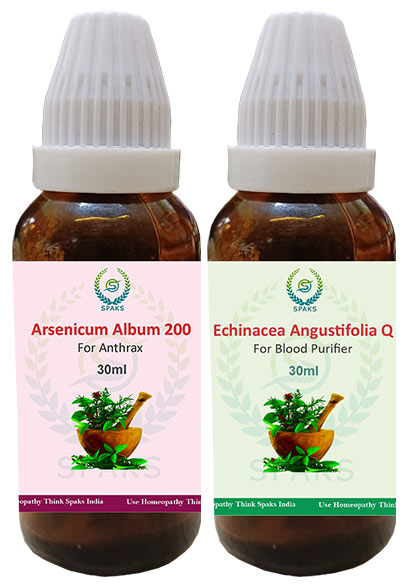 Arsenicum Alb. 200,  Echinacea Aug Q For Anthrax