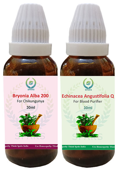 Bryonia Alba 200 , Echinacea Aug Q For Chikungunya