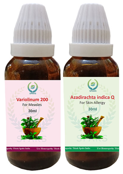 Variolinum 200,  Azadirachita Ind Q For Measles