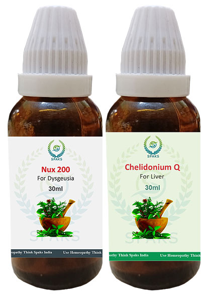 Nux 200, Chelidonium Q For Dysgeusia