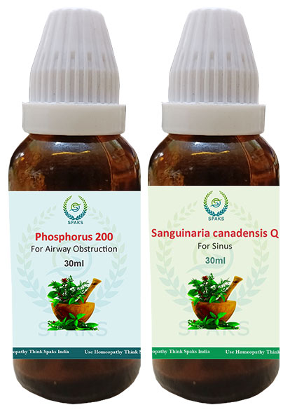 Phosphorus 200, Sangulnaria Can Q For Airway Obstruction