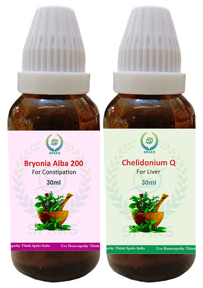 Bryonia Alba. 200, Chelidonium Q For Constipation