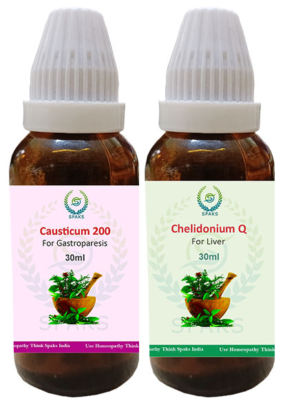 Causticum 200, Chelidonium Q For Gastritis