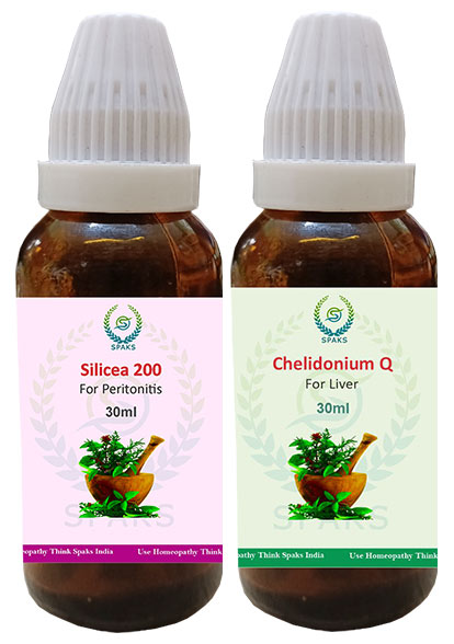 Silicea 200, Chelidonium Q For Peritonitis