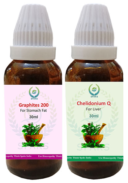 Graphites 200, Chelidonium Q For Stomach Fat