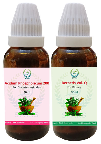 Acidum Phos. 200, Berberis vul. Q For Diabetes Insipidus