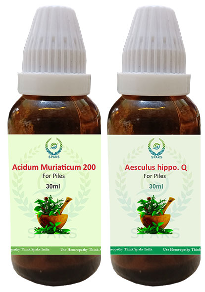 Acid Mur. 200, Aesculus Hippo Q For Piles